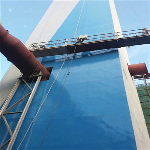 匠心筑高臺，畫筆繪長空——宏順建設混凝土煙囪外壁手工繪畫與腳手架施工紀實
